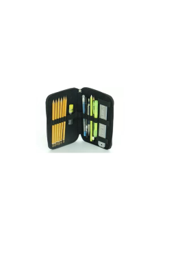 Estojo 1 Ziper P/15 Lugares 1376 Stylustec